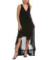 Фото #1 товара Ungaro Sheridan Maxi Dress Women's Black Xs