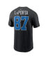 Men's Sam LaPorta Black Detroit Lions Name Number T-Shirt