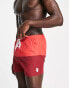 South Beach tonal swim shorts in red