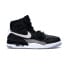 Jordan Legacy 312 black white 合成革 透气 高帮 复古篮球鞋 男款 碳黑