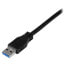 Фото #4 товара StarTech.com 2m (6 ft) Certified SuperSpeed USB 3.0 A to B Cable - M/M - 2 m - USB A - USB B - USB 3.2 Gen 1 (3.1 Gen 1) - 5000 Mbit/s - Black