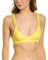 Фото #1 товара Moeva Vilhelmina Bikini Top Women's Yellow Xs