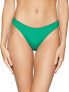 Seafolly Women's 183649 Flashback High Cut Bikini Bottom Swimwear Size 6