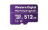 Фото #2 товара WD Purple SC QD101 - 512 GB - MicroSDXC - Class 10 - Class 1 (U1) - Purple