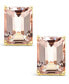 Morganite (2-3/4 ct. t.w.) Stud Earrings in 14K Yellow Gold