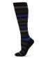 Men's Striped Nylon Compression Socks