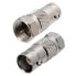 EUROCONNEX Male Bnc Female F Connector