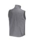 ფოტო #4 პროდუქტის Men's NFL x Darius Rucker Collection by Gray Cleveland Browns Polar Fleece Full-Zip Vest