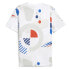 Фото #4 товара Puma Bmw Mms Graphic Crew Neck Short Sleeve T-Shirt Mens White Casual Tops 62415