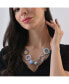 Фото #3 товара Women's Blue Circular Strand Necklace