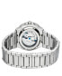 ფოტო #3 პროდუქტის Men's Potente Silver-Tone Stainless Steel Watch 40mm