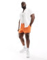 Фото #1 товара ASOS DESIGN swim short in short length in orange