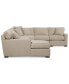 Radley Fabric 6-Piece Chaise Sectional with Wedge, Created for Macy's