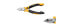 Фото #2 товара Wiha Diagonal cutters Professional ESD with wire trapping spring - Diagonal pliers - Carbon steel - Black - Yellow - 115 mm - 11.4 cm (4.5") - 60 g