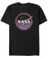 Фото #1 товара NASA Men's Distressed Grainy Logo Short Sleeve T- shirt