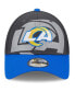 Фото #2 товара Big Boys and Girls Graphite Los Angeles Rams Reflect 9FORTY Adjustable Hat