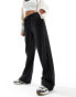 Фото #6 товара Stradivarius tailored pull on trouser in black pinstripe