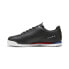 Фото #4 товара Puma BMW M Motorsport Roma Via Mens Black Leather Motorsport Sneakers Shoes