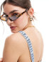 Фото #4 товара Noisy May cat eye frame sunglasses in tortoise shell