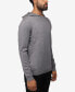 ფოტო #3 პროდუქტის Men's Basic Hooded Midweight Sweater