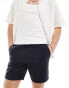 New Look slim chino shorts in navy