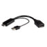 Фото #1 товара ROTRONIC-SECOMP 12.03.3147 DisplayPort HDMI Adapter[1x Buchse - 2x - Cable - Digital/Display/Video