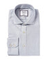 Фото #1 товара Charles Tyrwhitt Non-Iron Cambridge Weave Cutaway Classic Fit Shirt Men's Blue