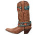 Durango Crush Accessorized Snip Toe Cowboy Womens Brown Casual Boots DCRD145