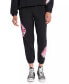 Фото #1 товара Sundown by Splendid Womens Playa Tie-Dye Ankle Sweatpants Black Size XS