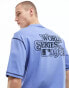 Фото #1 товара New Era Detroit logo t-shirt with contrast stitch in blue