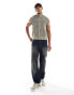 Фото #8 товара Weekday Marwin zip through knitted vest in washed brown