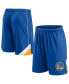 Men's Royal Golden State Warriors Slice Shorts