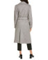 Фото #2 товара Cinzia Rocca Wool Long Coat Women's Grey 48