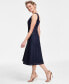 Фото #3 товара Women's Cotton Zip-Front Denim Dress, Created for Macy's