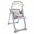 Chicco Polly Magic Relax High Chair for 0 Months - 3 Years (15 kg), Adjustable with 4 Wheels, Tilts to Baby Rocker and Compact Locking, Play Bar and Seat Cushion, Blue