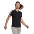 ფოტო #3 პროდუქტის ADIDAS Essentials Slim 3 Stripes short sleeve T-shirt