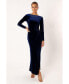 ფოტო #1 პროდუქტის Women's Sarine Long Sleeve Maxi Dress