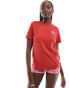 Wrangler chest logo t-shirt in red