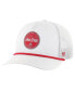 Фото #1 товара Men's White Ohio State Buckeyes Fairway Trucker Adjustable Hat