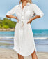 Women's Sun-Kissed Midi Cover-Up Dress