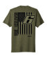 Men's Green Brad Keselowski Flag T-shirt