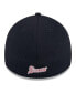 ფოტო #3 პროდუქტის Men's White Atlanta Braves 2024 Batting Practice 39THIRTY Flex Hat