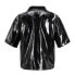 ფოტო #4 პროდუქტის JACK & JONES Vida Faux Leather Short Sleeve Shirt JJXX