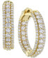 ფოტო #1 პროდუქტის Diamond In & Out Hoop Earrings (2-3/4 ct. t.w.)
