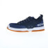 Фото #9 товара DC Clocker 2 Cafe ADYS100749-DN1 Mens Blue Skate Inspired Sneakers Shoes