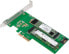 Kontroler LogiLink PCIe 3.0 x4 - 1x M.2 SATA + 1x M.2 PCIe NVMe (PC0083)