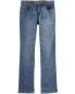 Kid Medium Wash Plus-Fit Boot-Cut Jeans 4P