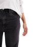 Cotton:On Maternity stretch wide leg jeans in black denim