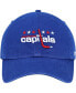 Men's Royal Washington Capitals Clean Up Adjustable Hat