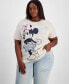 Фото #1 товара Trendy Plus Size Minnie Mouse Graphic T-Shirt